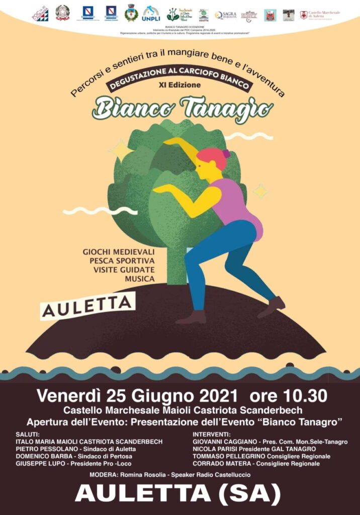 Bianco Tanagro, si riparte dal Carciofo Bianco di Auletta da venerdì 25. — Gazzetta di Salerno